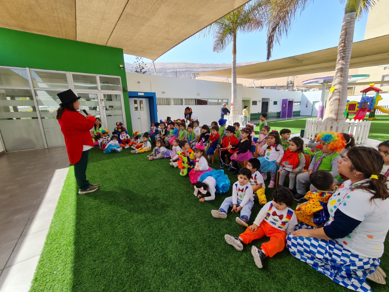 Este viernes, nuestros niños y niñas de los niveles medios vivieron una experiencia inolvidable en el Jardín Infantil Hispano Británico. Bajo la temática del circo