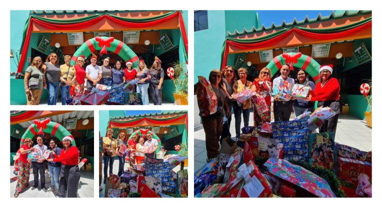 Muchos regalos recolectados fueron entregados a la Parroquia Padre Hurtado para llevar sonrisas a niños y niñas en esta Navidad.